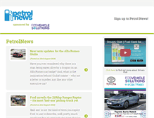 Tablet Screenshot of petrolnews.co.uk